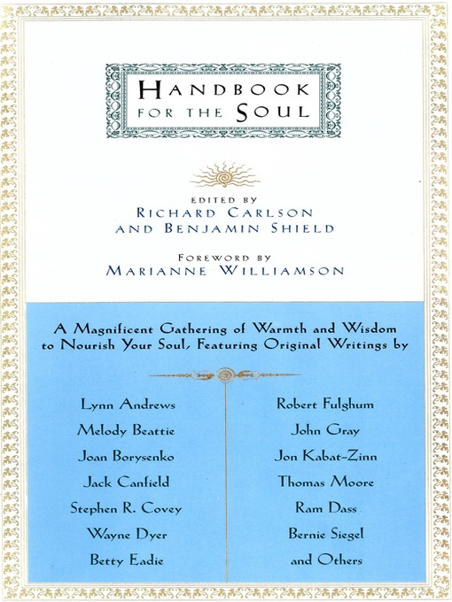 Title details for Handbook for the Soul by Benjamin Shield - Wait list